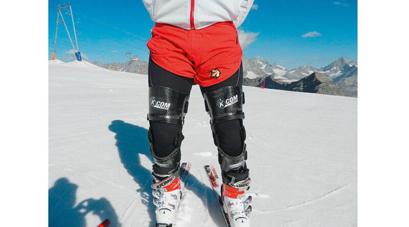 Trotz doppelseitiger Orthesenversorgung gelang es Fabienne Suter (Schweiz) den Sprung aufs Podium im Alpinen Ski World Cup zu erreichen. Sie trägt die Orthesen nach zwei Kreuzbandrissen präventiv.