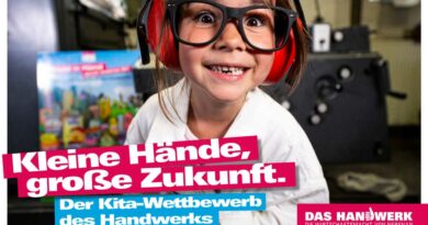Die Aktion „Kleine Hände, große Wirkung“ will 3- bis 6-jährige Kinder spielerisch für das Handwerk begeistern.