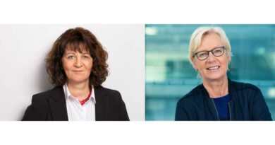 Von links: Martina Stamm-Fibich (SPD) und Maria Klein-Schmeink (Bündnis90/Die Grünen) nehmen im Live-Videotalk Stellung zur Gesundheitspolitik ihrer Parteien.