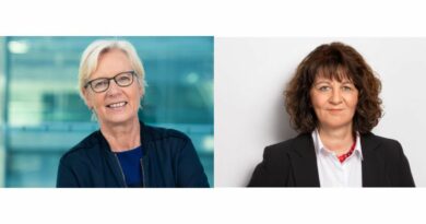 Maria Klein-Schmeink (l.) und Martina Stamm-Fibich diskutierten beim Livetalk intensiv mit dem Bündnis „Wir versorgen Deutschland".