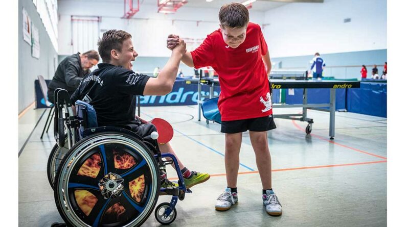 Mit einer neuen Homepage wirbt der DBS für die Teilhabe von Menschen mit Behinderung am sportlichen Alltag.