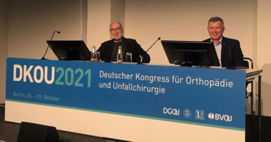 Jürgen Stumpf (l.) und Prof. Dr. Bernhard Greitemann leiteten gemeinsam die TTO-Session „Orthopädieschuhtechnik: Diabetesfuß“ im Rahmen des DKOU-Kongresses in Berlin.