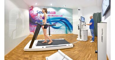 „Seeger – Das Gesundheitshaus“ hat sich auf Sportversorgung spezialisiert und für die Analyse ein eigenes Lauflabor in Berlin-Steglitz eingerichtet.