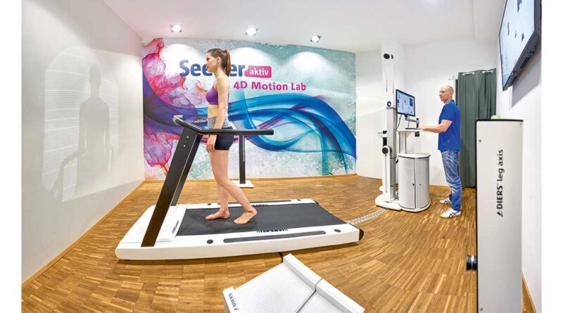 „Seeger – Das Gesundheitshaus“ hat sich auf Sportversorgung spezialisiert und für die Analyse ein eigenes Lauflabor in Berlin-Steglitz eingerichtet.