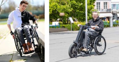 Moritz Brückner und Matthias Fuchs sind zwei der zehn Guides der Plattform „Guidzter“, die Menschen im Rollstuhl informieren und inspirieren wollen.