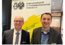 Tino Sprekelmeyer (l.) und Michael Volkery lobten bei der Jahrestagung der Studiengemeinschaft Orthopädieschuhtechnik e. V. den Willen zur Veränderung im OST-Handwerk.