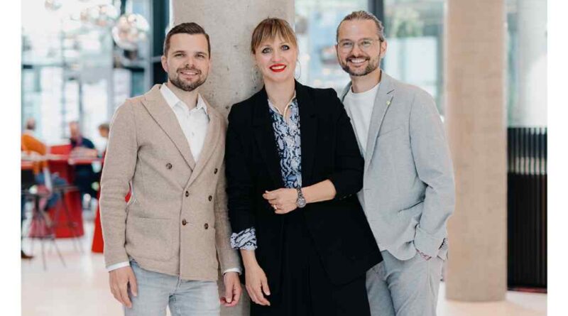 Rücken nun als dritte Generation in die Geschäftsführung von Medi (v. l.): Marcus Weihermüller, Miriam Weihermüller und Philipp Schatz.