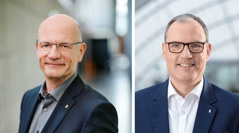 BIV-OT-Präsident Alf Reuter (links) und Martin Buhl-Wagner, Geschäftsführer der Leipziger Messe, freuen sich auf viele Highlights während der kommenden OTWorld.