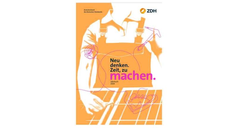 Im neuen Jahresbericht des ZDH wird auf die besondere Bedeutung des Handwerks und seiner Rolle in der Zukunftsgestaltung hingewiesen.