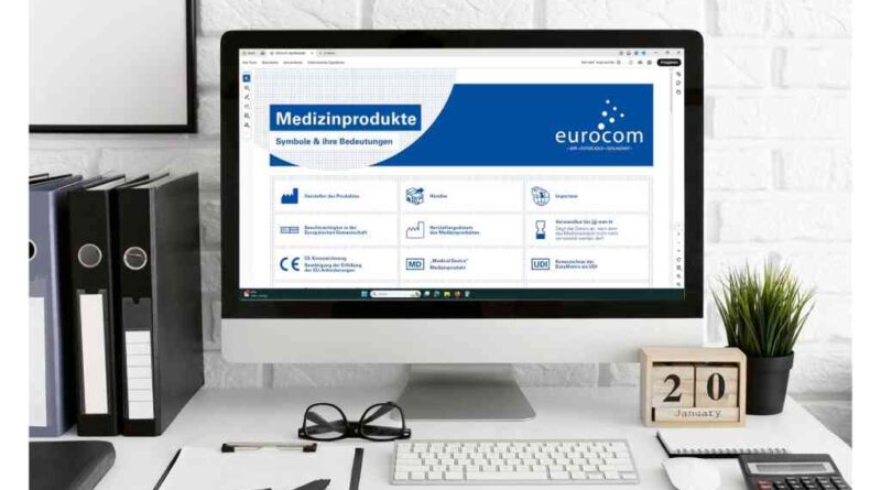 Die von der Eurocom entwickelte Symbolliste für Medizinprodukte ist im Internet verfügbar, kann aber auch als Printversion angefordert werden.