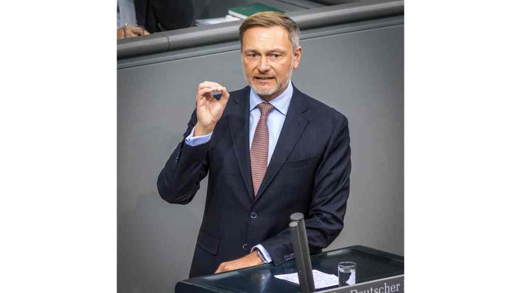 Zum dritten Mal Spitzen­kandidat seiner ­Partei: ­Ex-Finanzminister ­Christian Lindner (FDP). Foto: Bundestag/Köhler/photothek