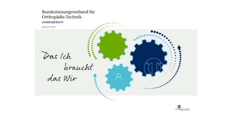 Cover des BIV-OT-Jahresberichtes 2024/25