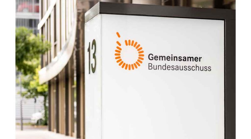 Außenansicht der G-BA-Geschäftsstelle in Berlin.