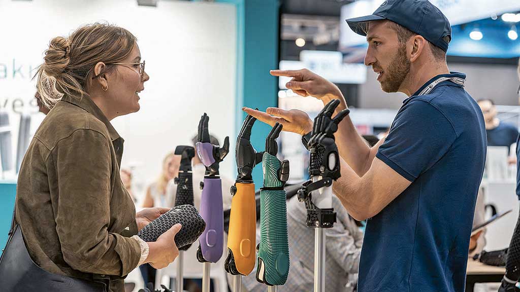 Rund 4.000 Fachleute aus über 100 Ländern trafen sich beim 20. ISPO-Weltkongress in Stockholm – mit Fokus auf Innovation, Interdisziplinarität und globale Zusammenarbeit in der Hilfsmittelversorgung. Foto: Leipziger Messe/Tom Schulze