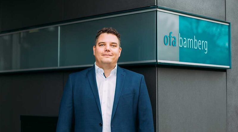 Dr. Fabian Bohnen verantwortet bei der Ofa Bamberg GmbH die Geschäftsbereiche operative Produktentwicklung, Logistik und IT.