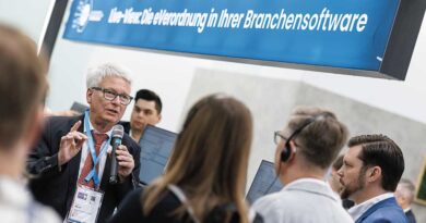 Thomas Münch, BIV-OT-Vorstandsmitglied, stellte zur OTWorld 2024 in Leipzig das Pilotprojekt eVerordnung für orthopädische Hilfsmittel vor.