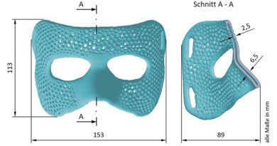 <img class="new_ribbon" width="25" height="25" src="https://360-ot.de/wp-content/uploads/2020/01/pluslogo.png">Erpro­bung addi­tiv her­ge­stell­ter Gesichtsorthesen