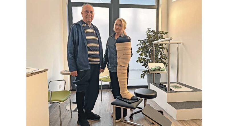 Mit dem „ReadyWrap“ können auch ältere Patienten länger selbstständig ihre Versorgung nutzen.