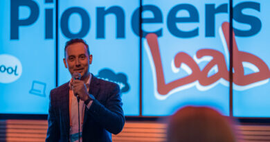 Stil-CEO IJsbrand de Lange präsentierte den Besuchern beim Pioneers Lab seine Orthesesenlösung.