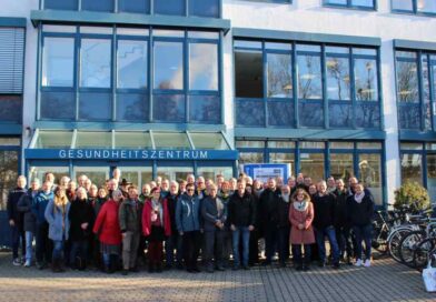 Die Vertreterinnen und Vertreter der Allof und Alost zu Besuch an der HAWK in Göttingen.