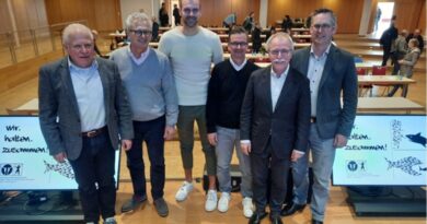 Die Vorstandsmitglieder der Landesinnung Orthopädie-Technik Baden-Württemberg: (v. l.) Tobias Bauer, Harald Kogel, Robin Steinhilber, Michael Nonnengäßer, Armin Zepf, Theodor Pässler.