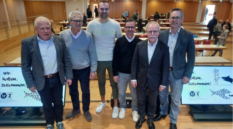 Die Vorstandsmitglieder der Landesinnung Orthopädie-Technik Baden-Württemberg: (v. l.) Tobias Bauer, Harald Kogel, Robin Steinhilber, Michael Nonnengäßer, Armin Zepf, Theodor Pässler.