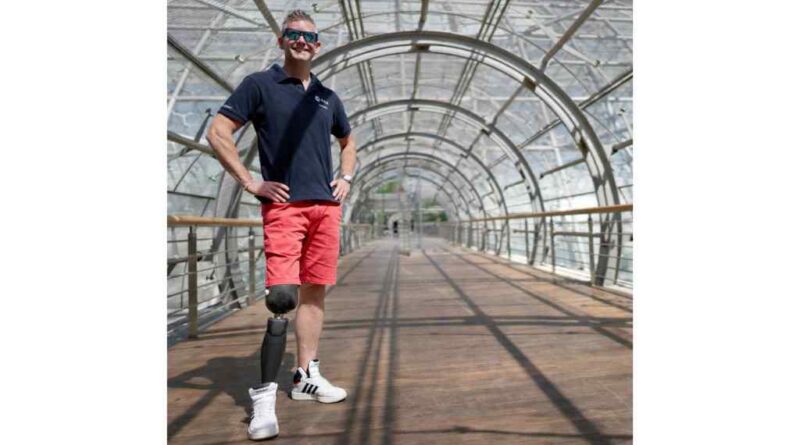 ESA-Astronaut John McFall gibt der Hilfsmittelbranche mit seinem Videobeitrag ein Gesicht.