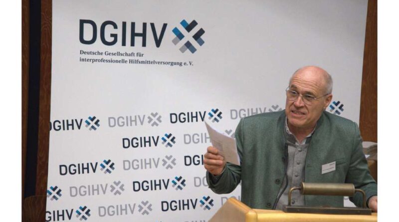 Prof. Wolfram Mittelmeier, DGIHV-Vorstandsvorsitzender, plädiert für einen länderübergreifenden Dialog.