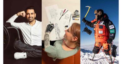 Tan Çağlar, Lara Wilkin und Hari Budha Magar (v. l.) berichten bei der Eröffnung der OTWorld 2026 von ihren ganz persönlichen Erfahrungen.