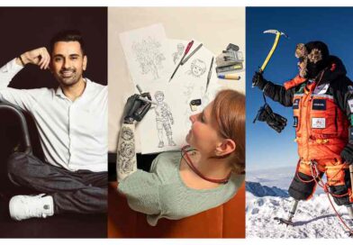 Tan Çağlar, Lara Wilkin und Hari Budha Magar (v. l.) berichten bei der Eröffnung der OTWorld 2026 von ihren ganz persönlichen Erfahrungen.