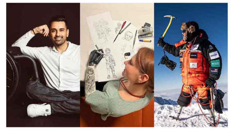 Tan Çağlar, Lara Wilkin und Hari Budha Magar (v. l.) berichten bei der Eröffnung der OTWorld 2026 von ihren ganz persönlichen Erfahrungen.