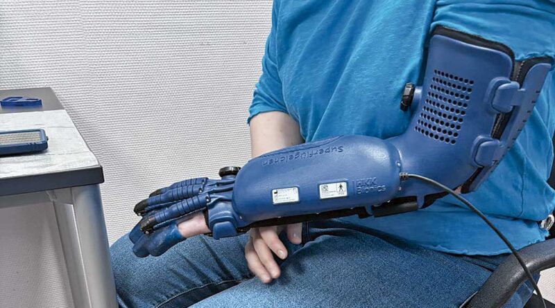 Das „Superflügelchen“ ist bereits nach kurzer Zeit aus dem Alltag der Patientin nicht mehr wegzudenken.