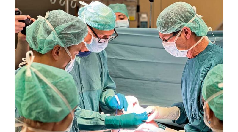 Im Dezember 2025 setzten Prof. Oskar Aszmann und sein Team das Implantat erstmals ein.