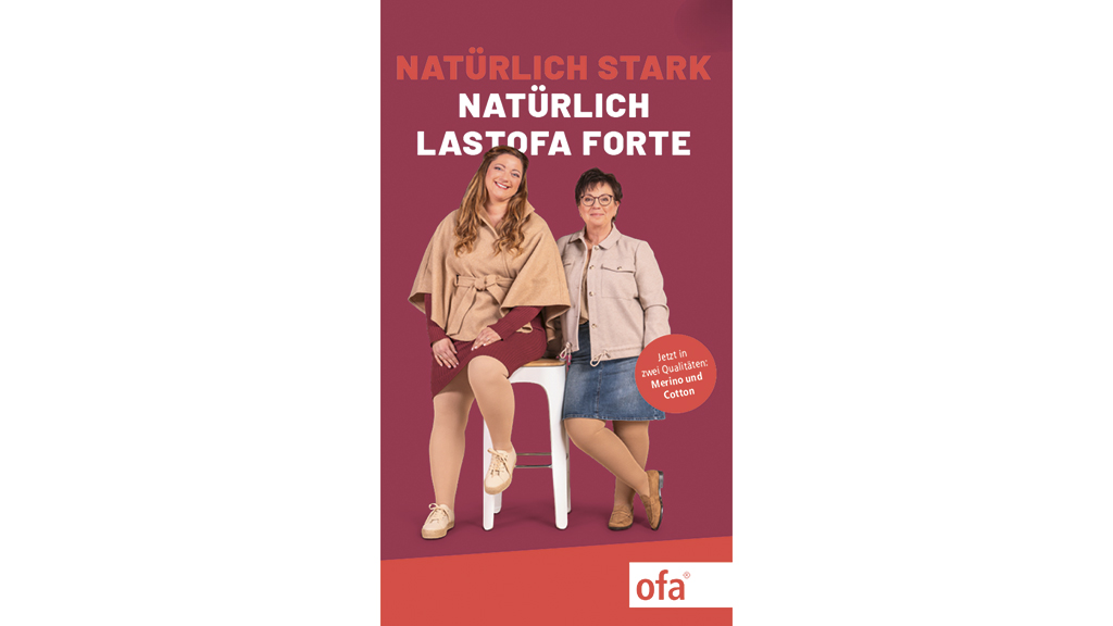 Merino oder Cotton: Ofa bietet die bewährte Flachstrickqualität Lastofa Forte künftig in einer neuen Variante mit Bio-Baumwolle an. Foto: Ofa