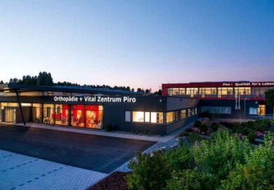 Außenaufnahme des Gebauedes der Prio Orthopädie + Vital Zentrum